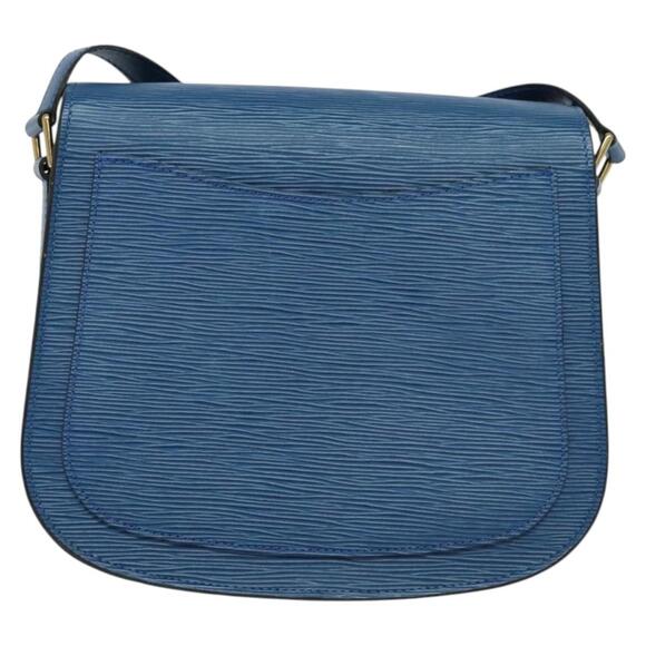 LOUIS VUITTON Epi Saint Cloud GM Shoulder Bag Toledo Blue M52195 - Picture 2 of 16